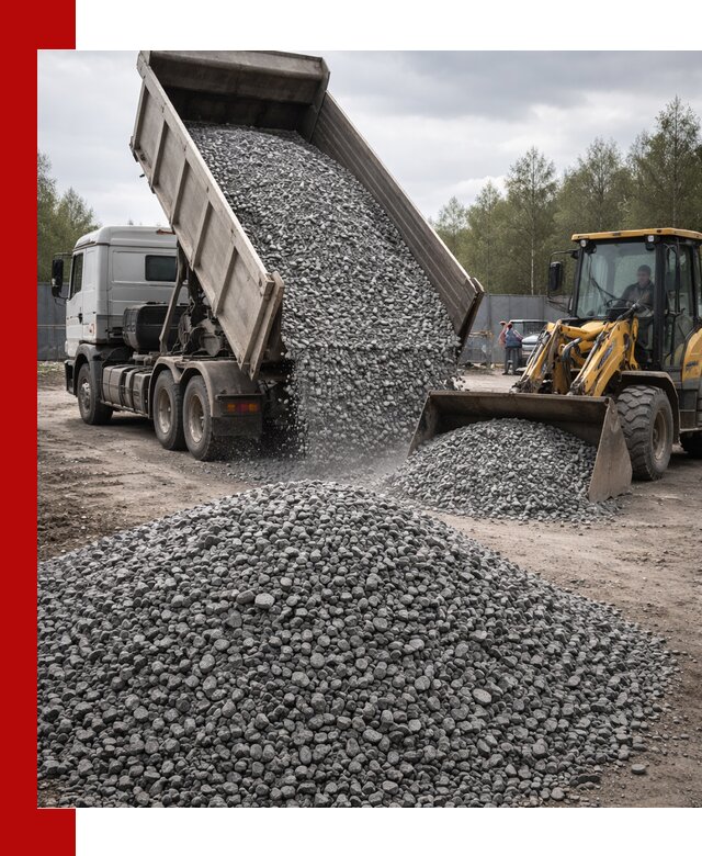 Доставка и продажа щебня гранитного в Ишиме