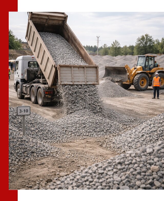 Гранитный щебень фракции 3–10: доставка и продажа в Ишиме