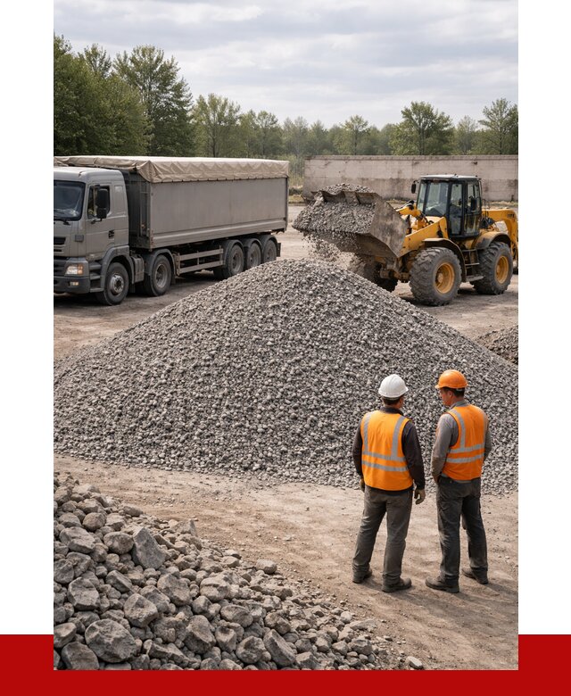 Гранитный щебень фракция 5-20 в Ишиме от 4365 руб | ПРОНЕРУДШм