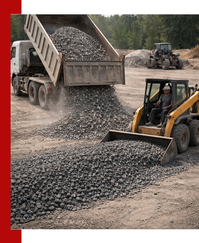 Гранитный щебень фракция 40-70 с доставкой в Ишиме