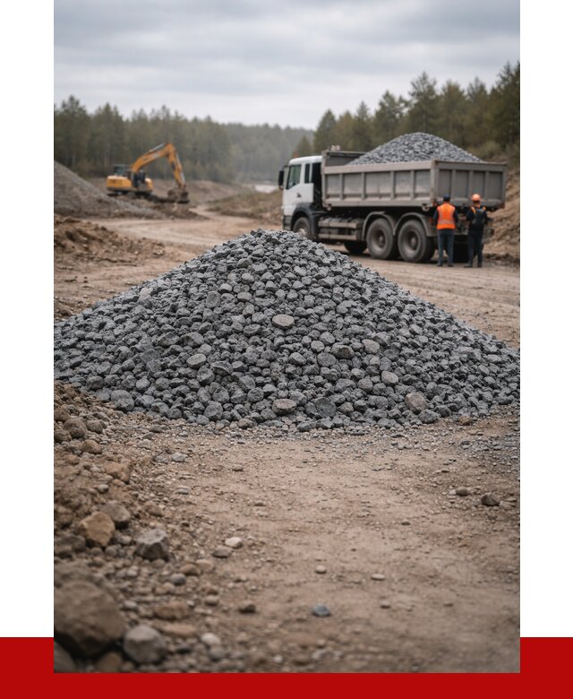 Щебень габбро диабаз фракция 40-70 в Ишиме от 2286 р-ПРОНЕРУДШм