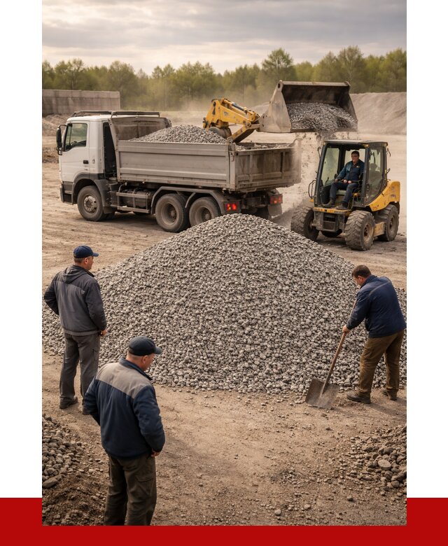 Гравийный щебень фракция 5-20 в Ишиме от 2494 р. ПРОНЕРУДШм