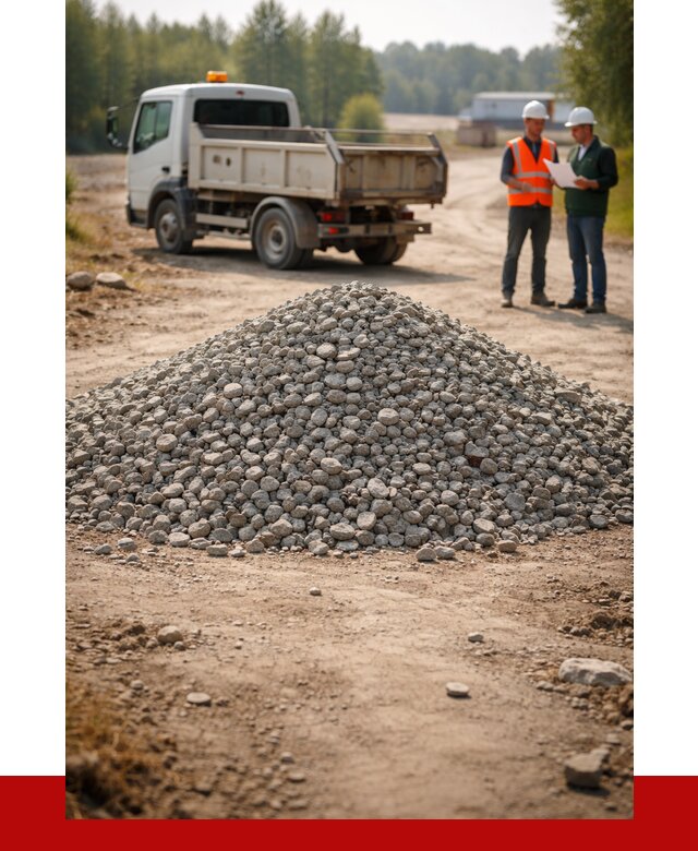Гравийный щебень фракция 20-40 в Ишиме от 1247 р. | ПРОНЕРУДШм