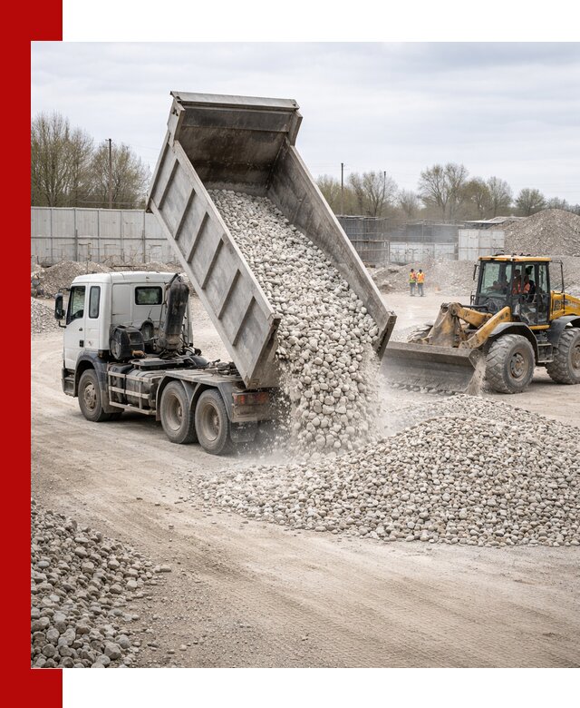 Доставка и продажа известнякового щебня в Ишиме