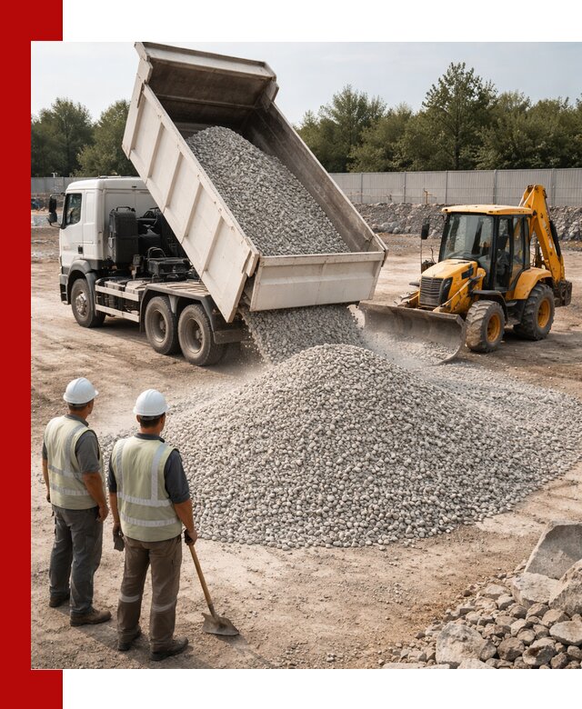 Купить известняковый щебень фракции 5–10 мм с доставкой в Ишиме