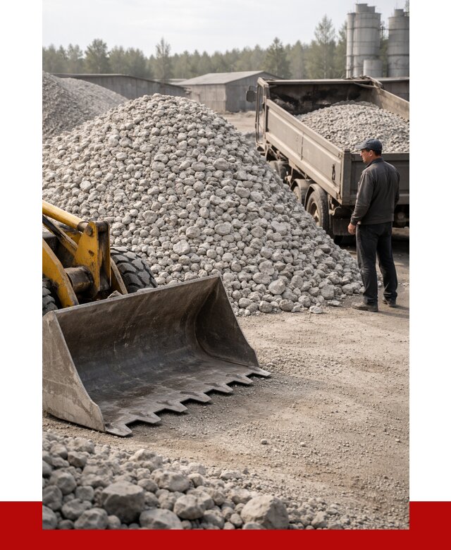 Известняковый щебень фракция 40-70 в Ишиме от 4365 р. | ПРОНЕРУДШм