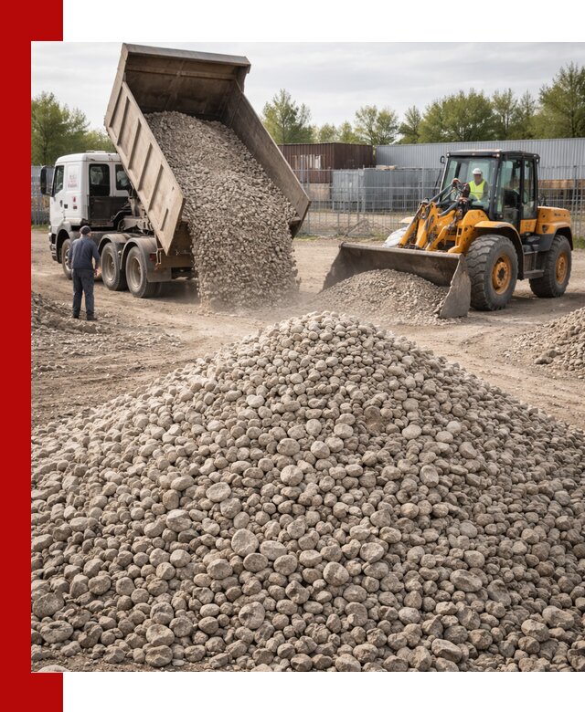 Доломитовый щебень фракции 20–41 с доставкой в Ишиме