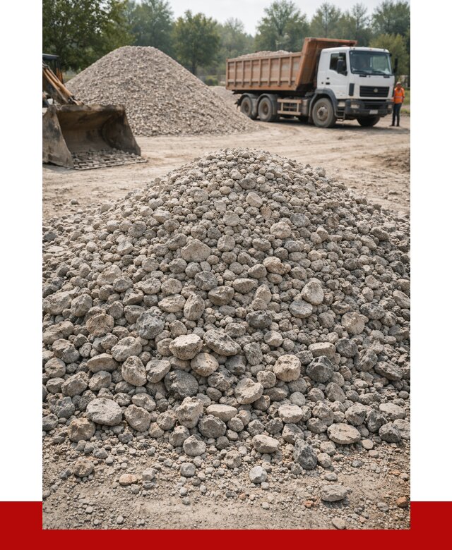 Вторичный щебень фракция 20-40 в Ишиме от 2286 р ПРОНЕРУДШм