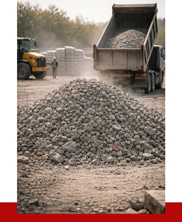 Вторичный щебень фракция 70-150 в Ишиме от 1455 р. | ПРОНЕРУДШм