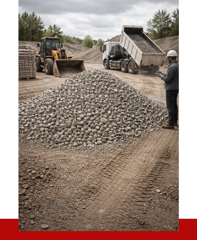Купить бетонный щебень в Ишиме, от 3326 р. ПРОНЕРУДШм