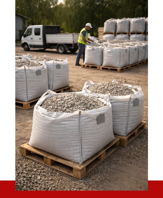 Щебень в мешках с доставкой в Ишиме от 4365 р. | ПРОНЕРУДШм