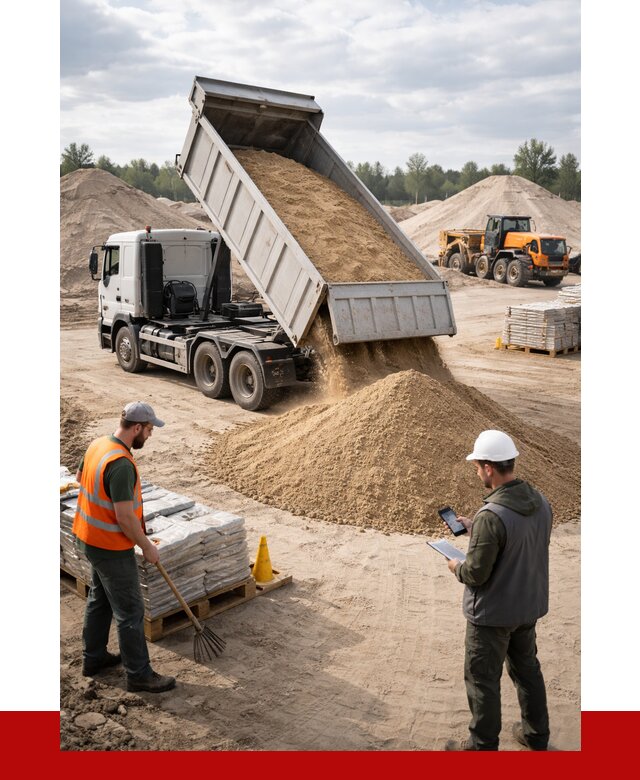 Карьерный песок с доставкой в Ишиме от 3741 р. ПРОНЕРУДШм