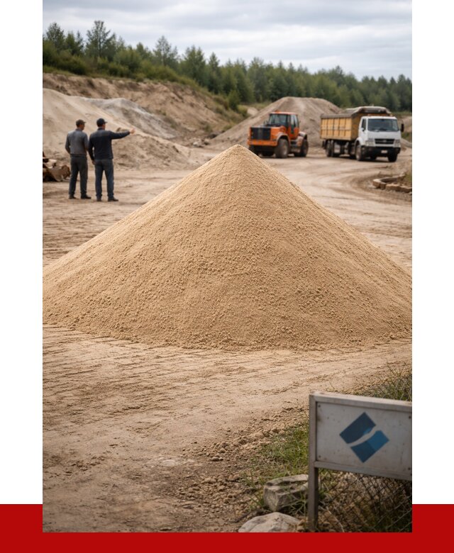 Карьерный песок навалом в Ишиме от 1871 р. | ПРОНЕРУДШм