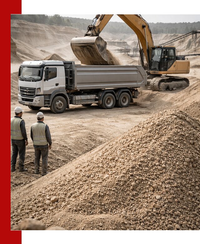 Карьерный крупнозернистый песок с доставкой в Ишиме