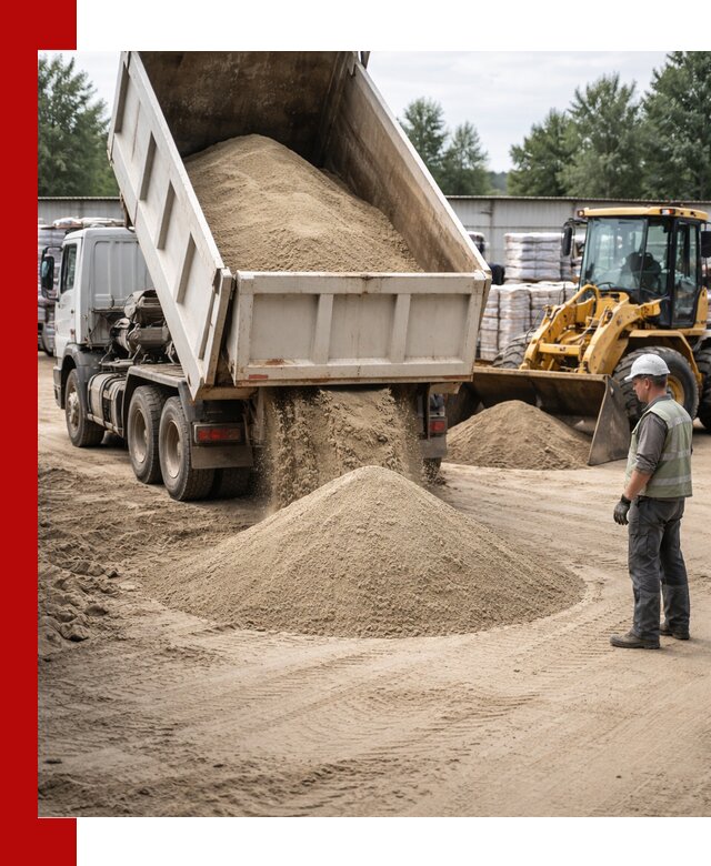 Поставка и доставка песка для бетона в Ишиме