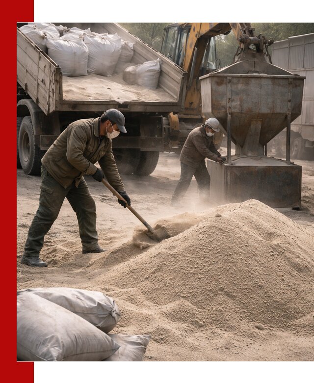 Кварцевый песок для пескоструя в Ишиме — доставка и качество