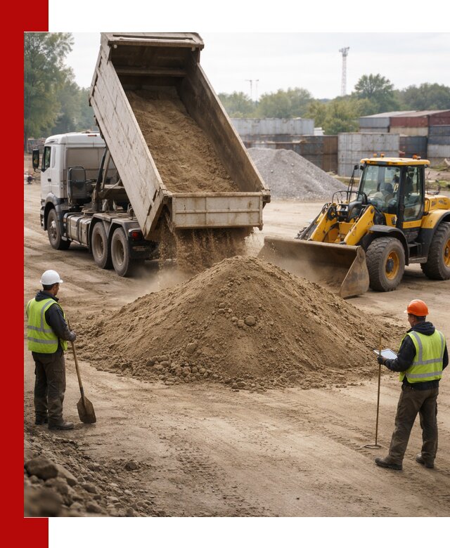 Доставка и продажа пескогрунта оптом и в розницу в Ишиме