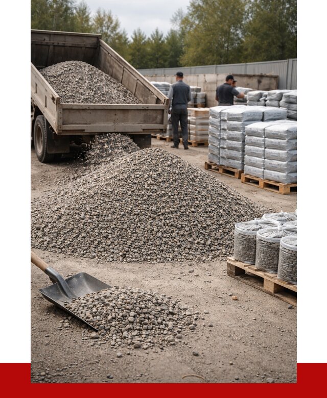 Гравий фракция 5-20 в Ишиме купить от 2390 р. ПРОНЕРУДШм