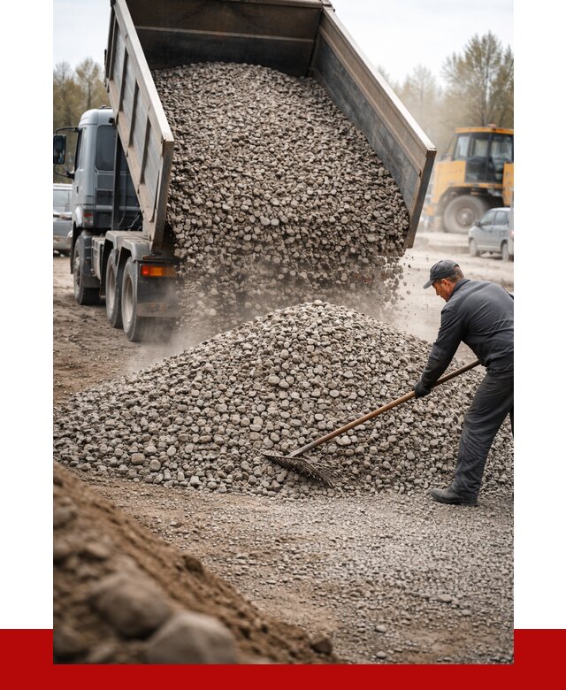 Гравий фракция 20-40 в Ишиме от 2598 р. доставка | ПРОНЕРУДШм