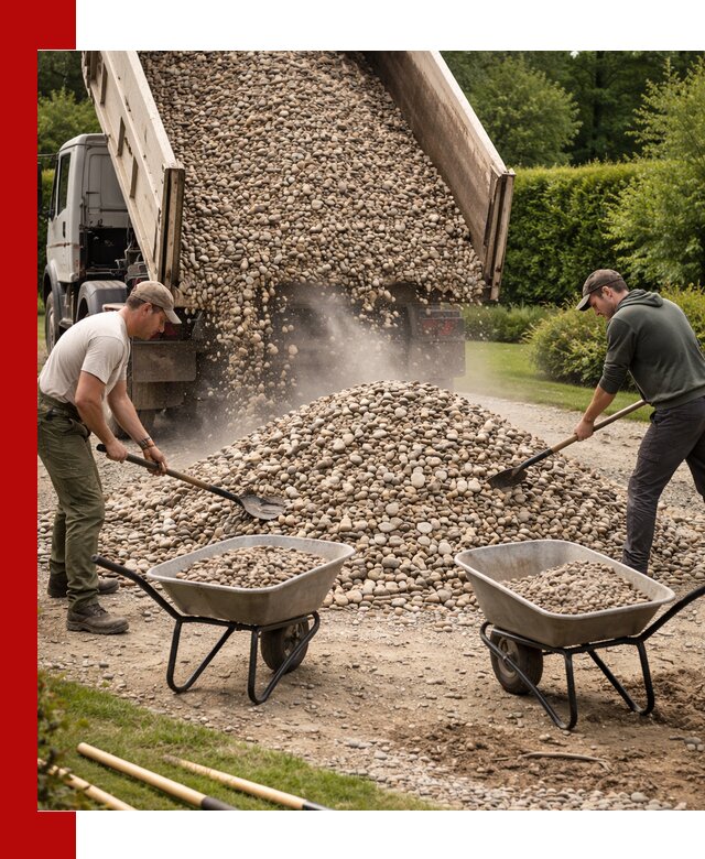 Доставка и продажа декоративной гальки в Ишиме