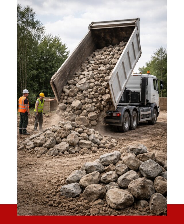 Купить булыжник в Ишиме с доставкой от 4677 р. за куб | ПРОНЕРУДШм