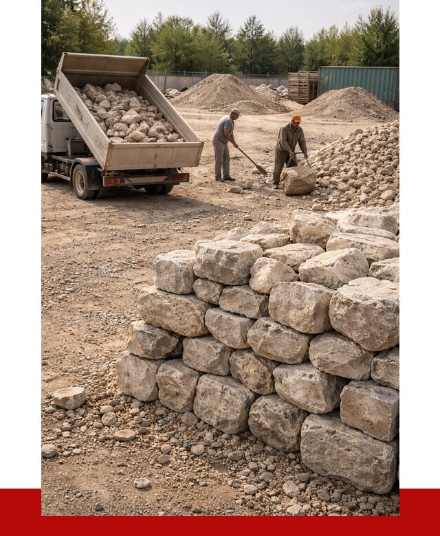 Бутовый камень известняковый в Ишиме от 4365 р. | ПРОНЕРУДШм