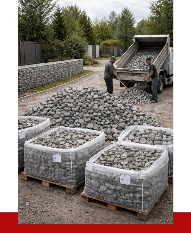 Камень для габионов в Ишиме от 4365 р. за куб | ПРОНЕРУДШм