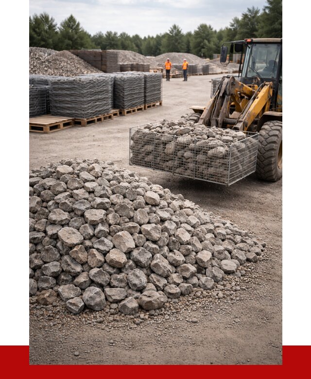 Камень для габионов фракция 70-150 в Ишиме от 4365 р. | ПРОНЕРУДШм