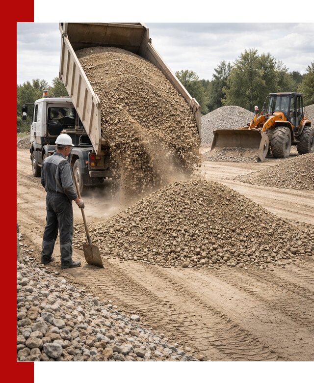 Доставка щпс С3 в Ишиме самосвалами и бортовыми грузовиками