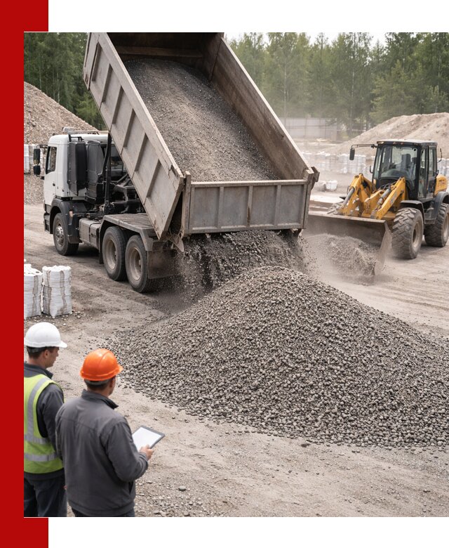 Доставка и продажа гранитного отсева 0-10 в Ишиме