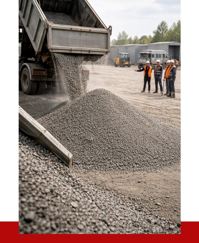 Гравийный отсев 0-5 в Ишиме от 1247 р. с доставкой | ПРОНЕРУДШм