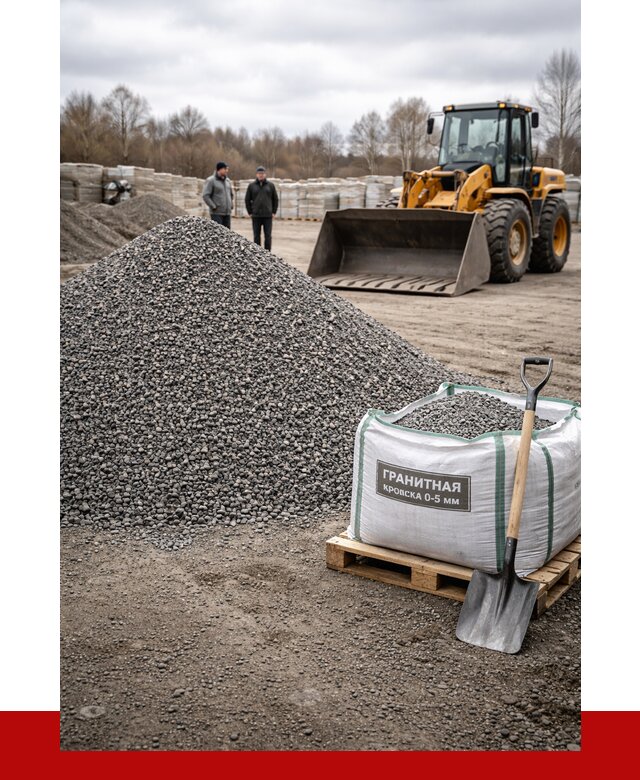 Купить гранитную крошку в Ишиме от 4989 р. с доставкой | ПРОНЕРУДШм