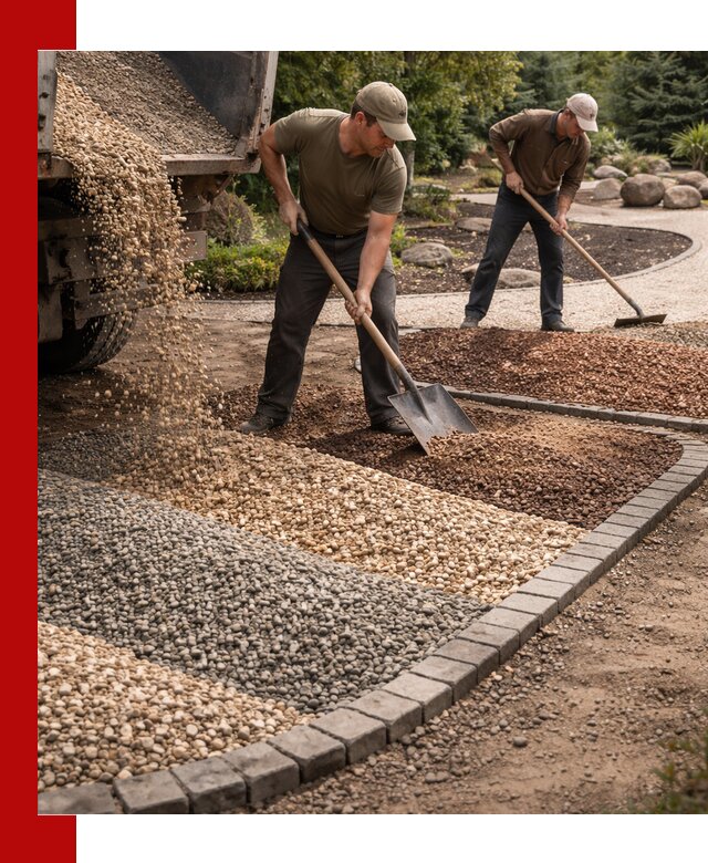 Декоративная крошка для ландшафта в Ишиме — продажа и доставка