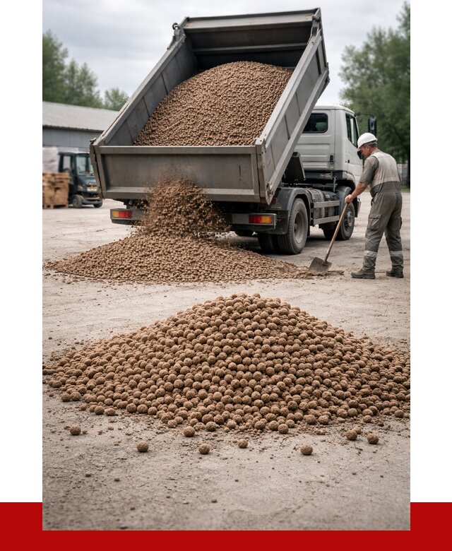 Керамзит с доставкой в Ишиме от 4365 р. за м3 | ПРОНЕРУДШм