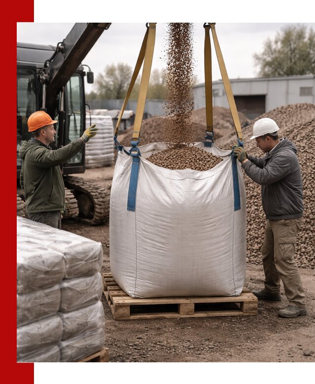 Керамзит в биг-бегах с доставкой в Ишиме