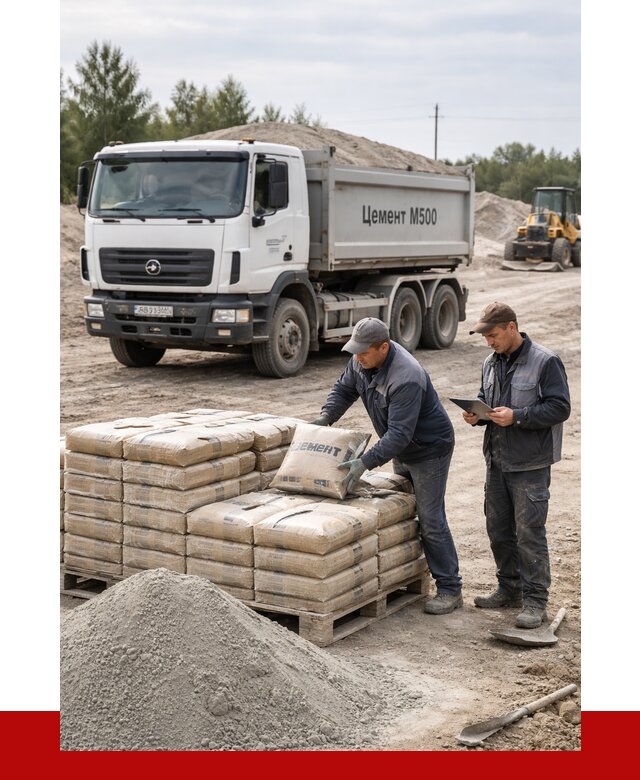 Купить цемент м500 с доставкой в Ишиме от 5404 р. | ПРОНЕРУДШм