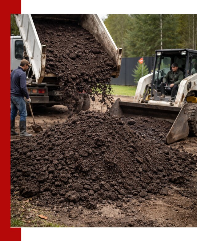 Плодородный грунт с доставкой в Ишиме для садов и огородов