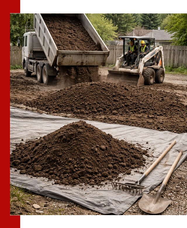 Грунт для отсыпки участка с доставкой в Ишиме