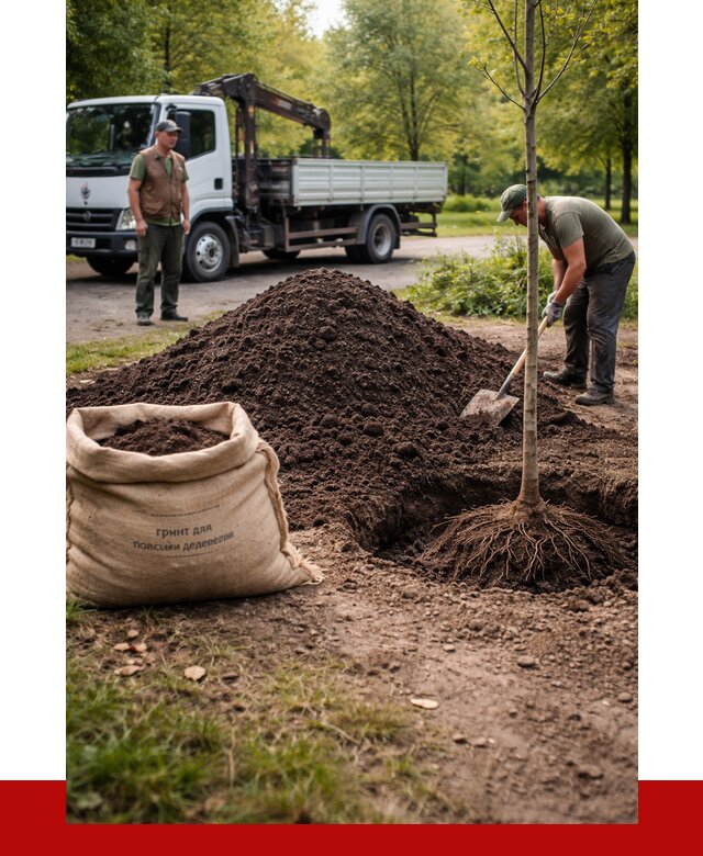 Грунт для посадки деревьев в Ишиме от 1247 р. | ПРОНЕРУДШм