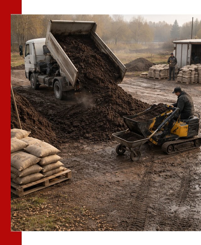 Кислый торф в доставке по выгодным ценам в Ишиме