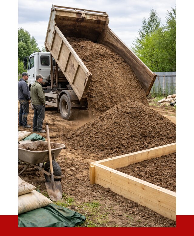Торфо песчаная смесь в Ишиме с доставкой от 1923 р. | ПРОНЕРУДШм
