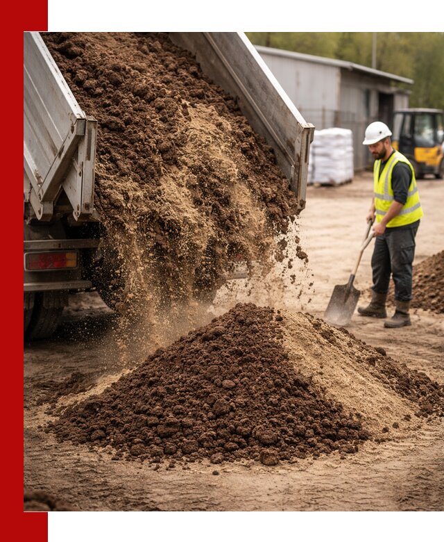 Доставка торфо-песчаной смеси в Ишиме для строительства и озеленения