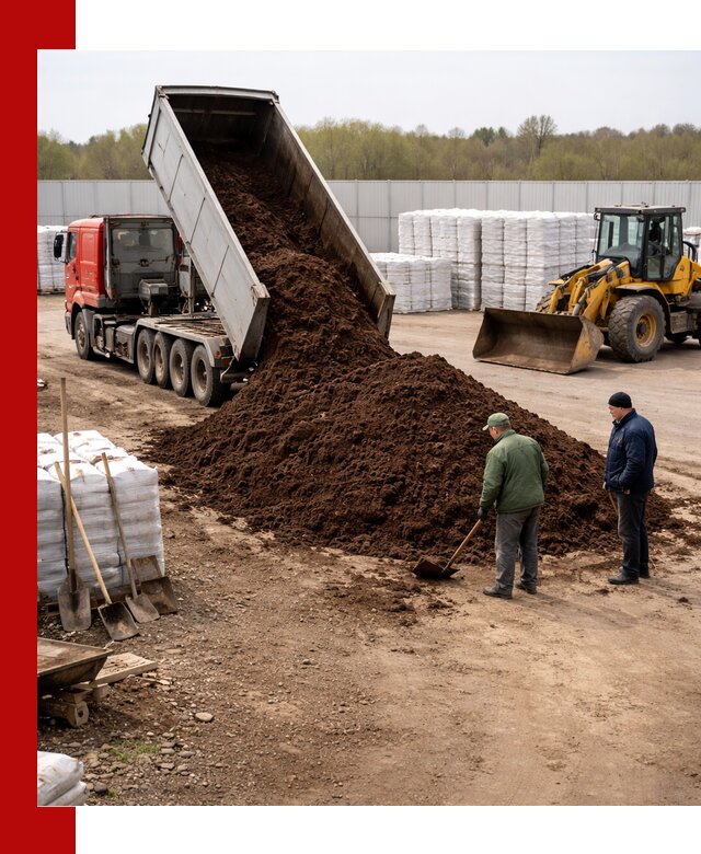 Доставка торфяных смесей оптом и в розницу в Ишиме