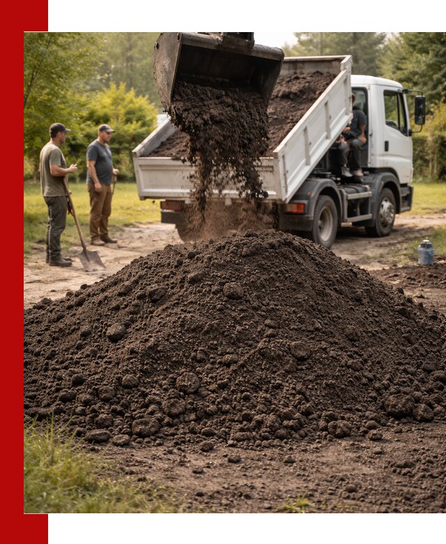 Доставка и продажа чернозема в Ишиме оптом и в розницу