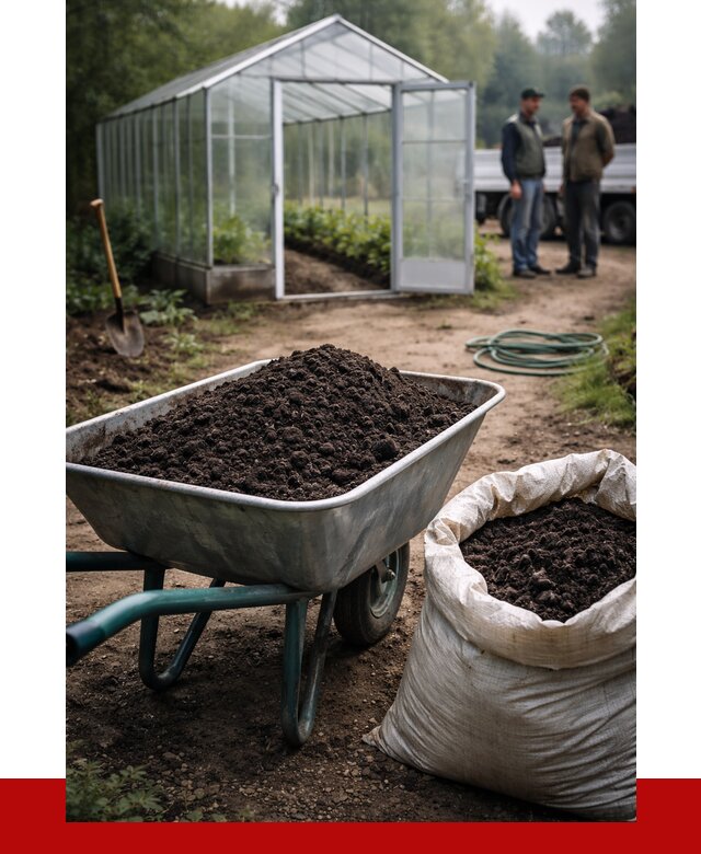 Чернозем для теплицы в Ишиме с доставкой от 1559 р. | ПРОНЕРУДШм