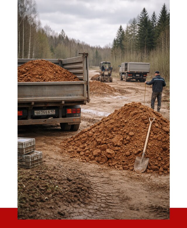 Глина и суглинки в Ишиме от 4677 р. за куб | ПРОНЕРУДШм