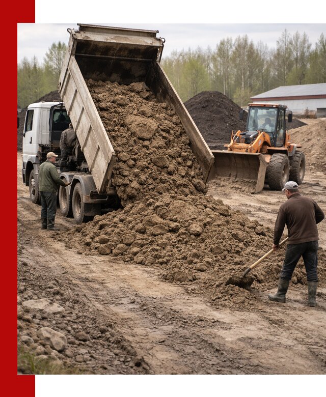 Доставка глин и суглинков в Ишиме оптом и вкрай