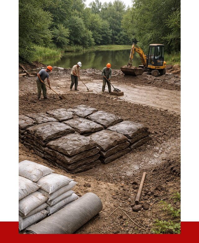 Купить глину для пруда в Ишиме от 4677 р. с доставкой | ПРОНЕРУДШм