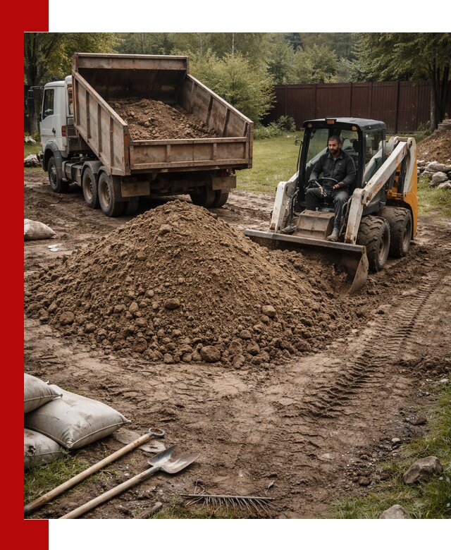 Суглинок для планировки участков в Ишиме с доставкой и выгрузкой