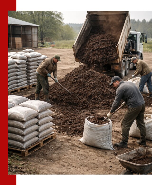 Доставка компоста оптом и в розницу в Ишиме